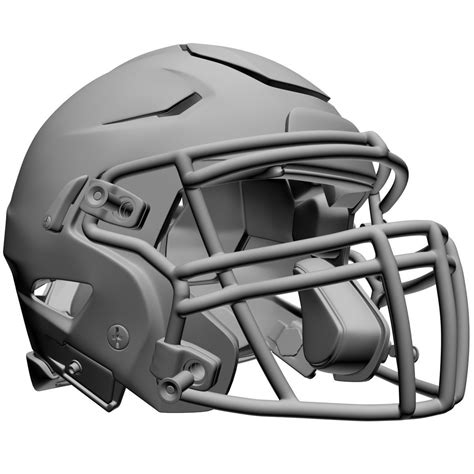 3d printable football helmet.